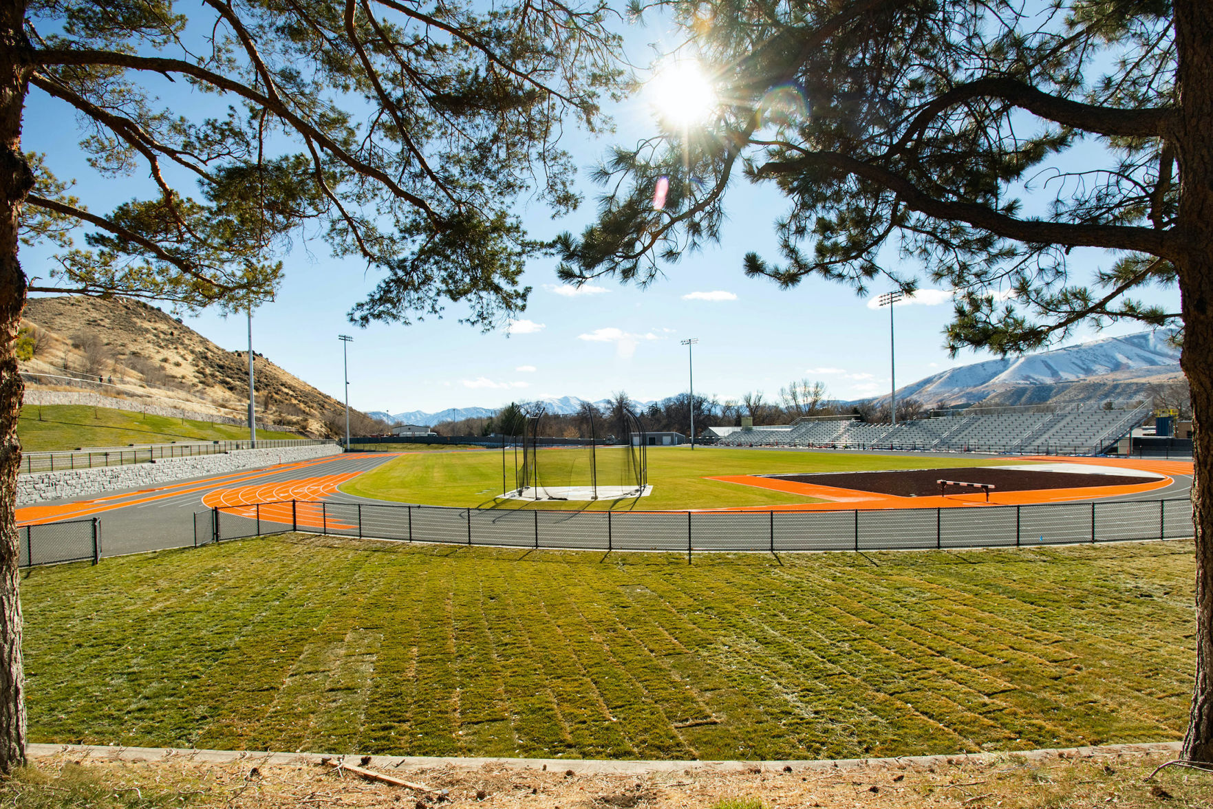 Davis Field after $7.1 million renovation project